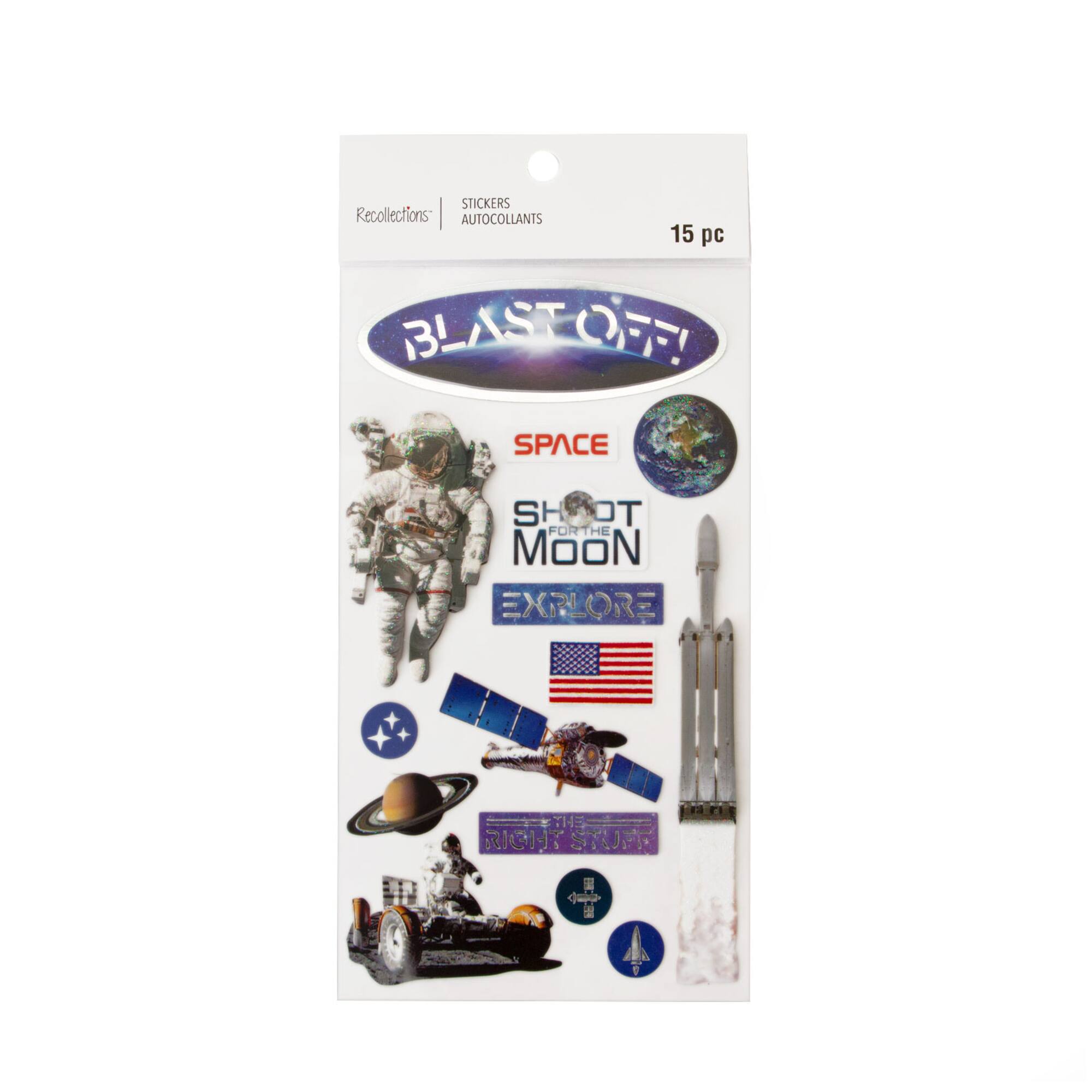 Astronaut Dimensional Stickers by Recollections™
